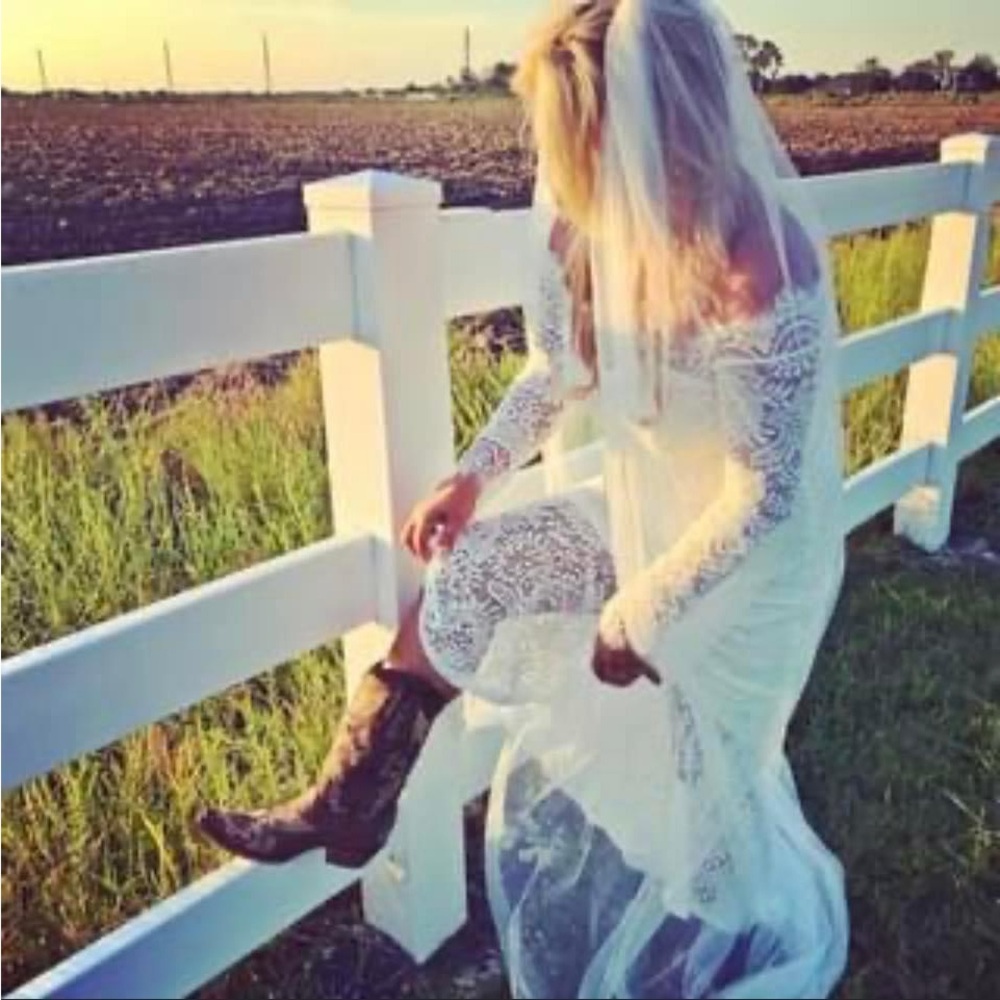 White dress casual